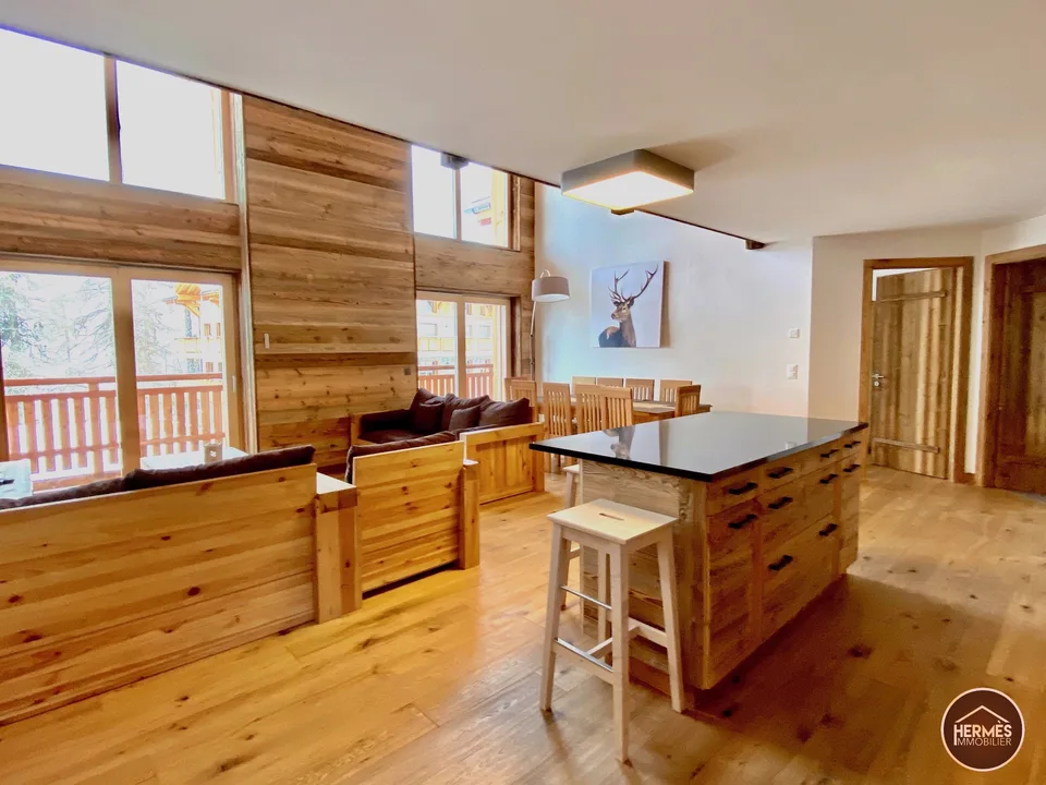 Superbo appartamento attico-duplex / ski-in &amp; ski-out sulle piste di Veysonnaz