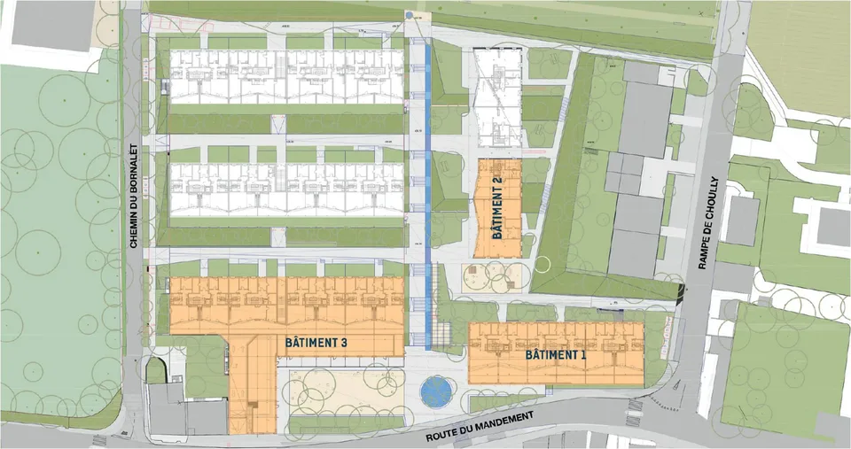 Satigny - Neues zeitgenössisches und nachhaltiges Viertel