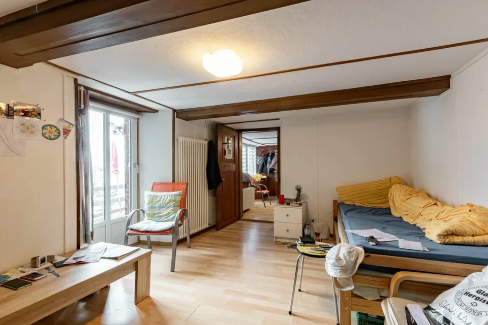 3-Zimmerwohnung mit Aussensitzplatz im Haus Murmeli, Mürren – Foto 6 von 12