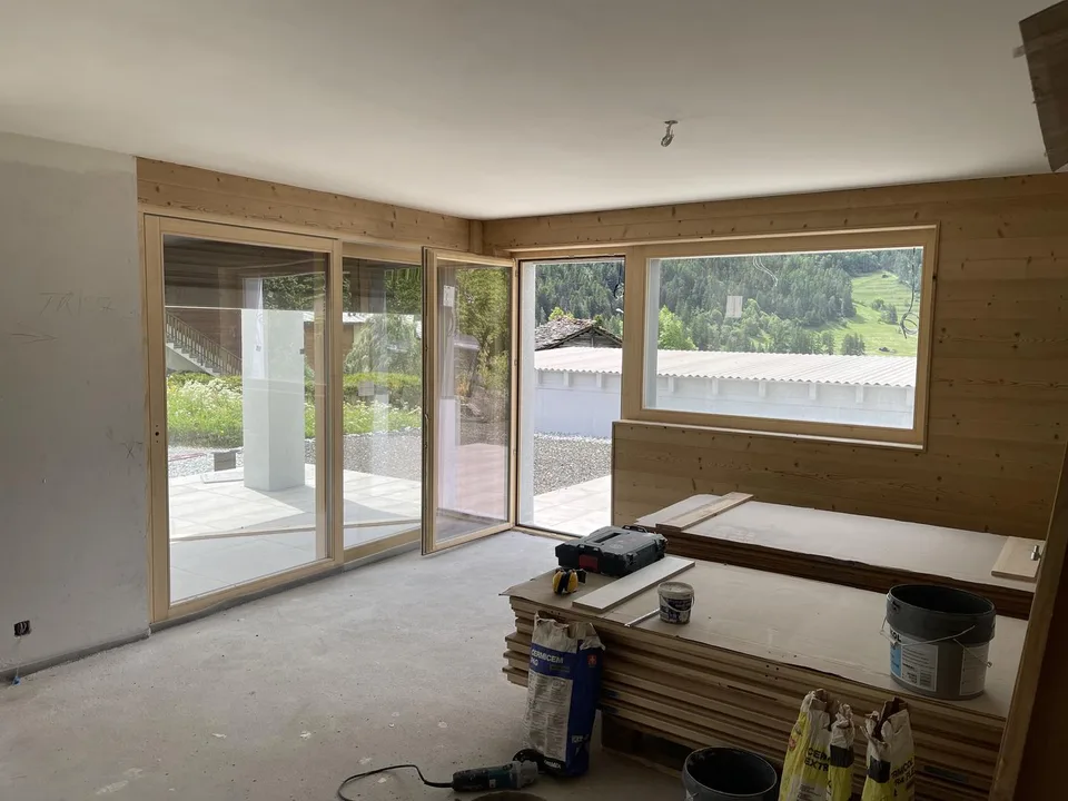 Superbe appartement 4.5 pièces rez-de-jardin à Evolène