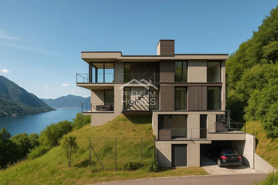 Terrain constructible avec vue sur le lac