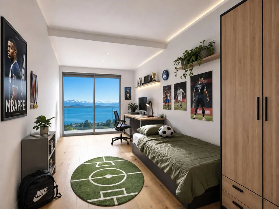 Appartement neuf 3.5 pièces avec vue panoramique sur le lac