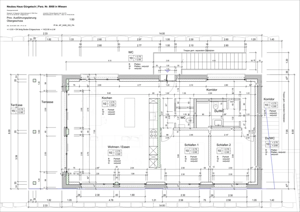Haus Gürgetsch - 3.5-Zimmer-Dachwohnung – Foto 10 von 12
