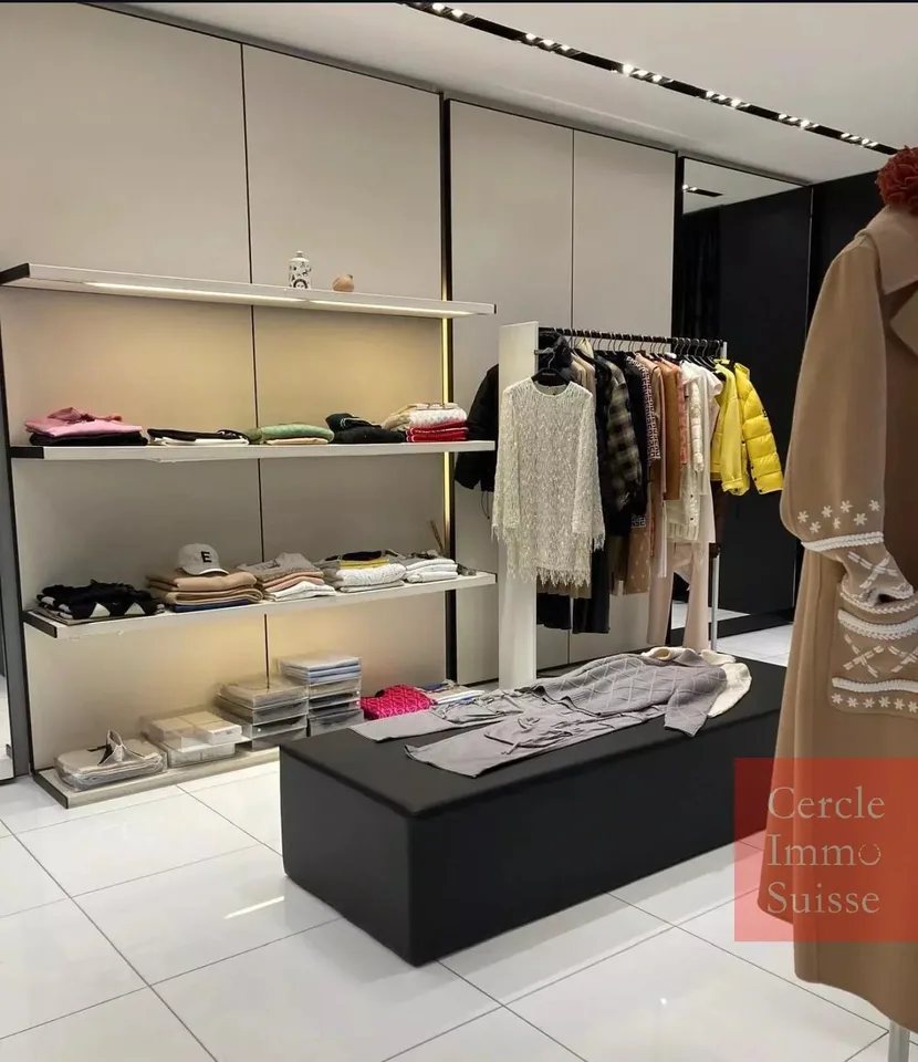 Hochwertige Boutique im Stadtzentrum von Genf, Rive-Viertel zu verkaufen