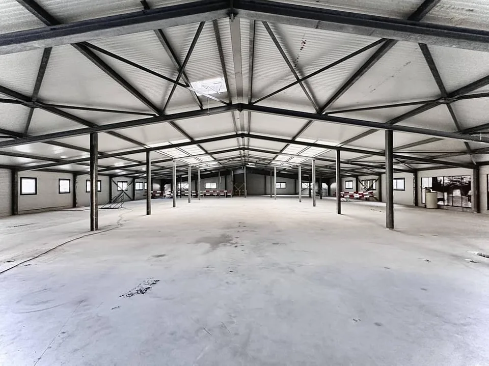 Modularer Gewerbesaal mit gültiger Baugenehmigung