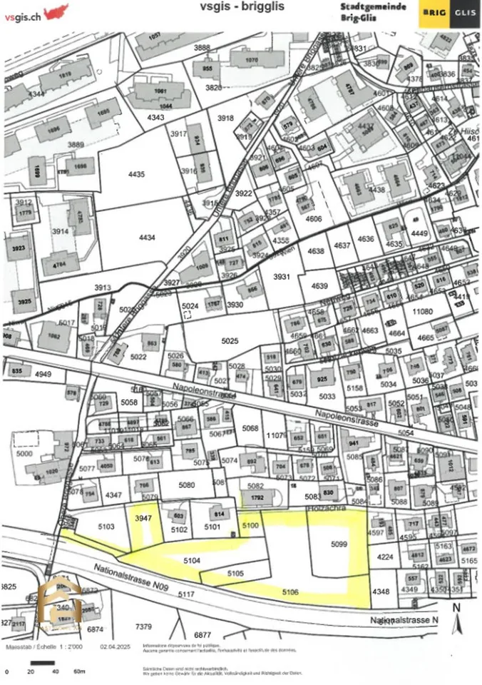 Exklusive Baulandchance am oberen Stadtrand von Brig-Glis – Foto 10 von 11