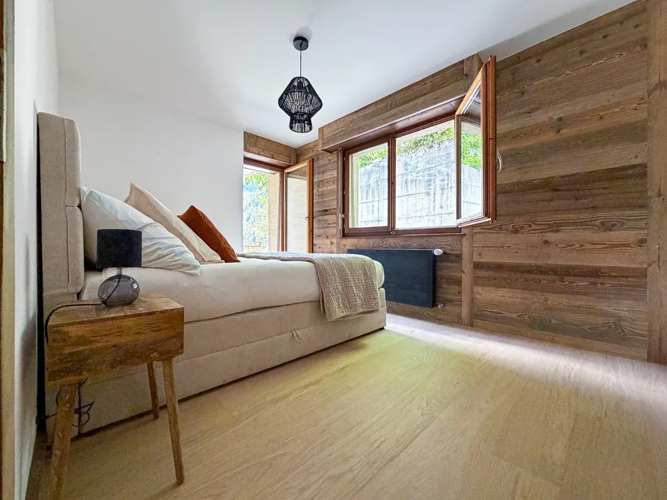 Appartement rénové 2.5 pièces avec grande terrasse sud et ouest à Ovronnaz/VS