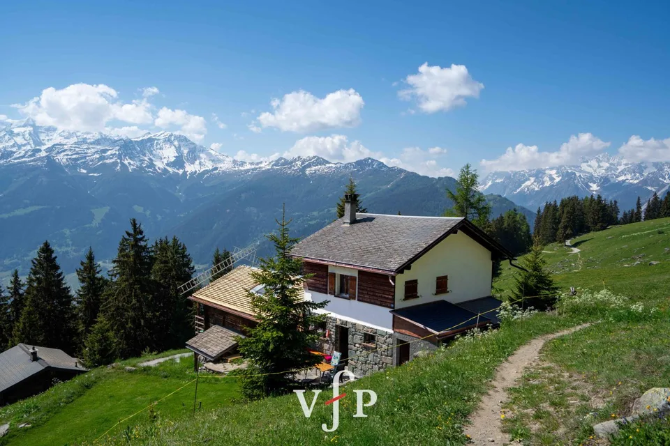 Exceptionnel - Chalet de 4.5 en pleine nature sur les hauts de Verbier
