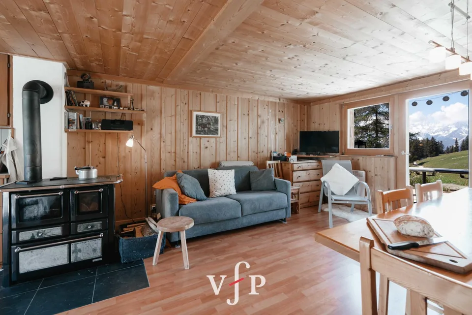 Aussergewöhnlich - 4.5-Zimmer-Chalet inmitten der Natur auf den Höhen von Verbier – Foto 7 von 12