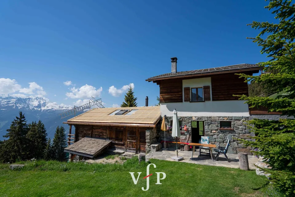 Aussergewöhnlich - 4.5-Zimmer-Chalet inmitten der Natur auf den Höhen von Verbier