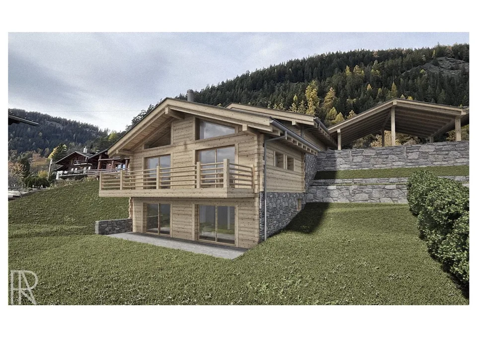 Magnifique chalet de 6.5 pièces en cours de construction au Levron – photo 11 sur 11