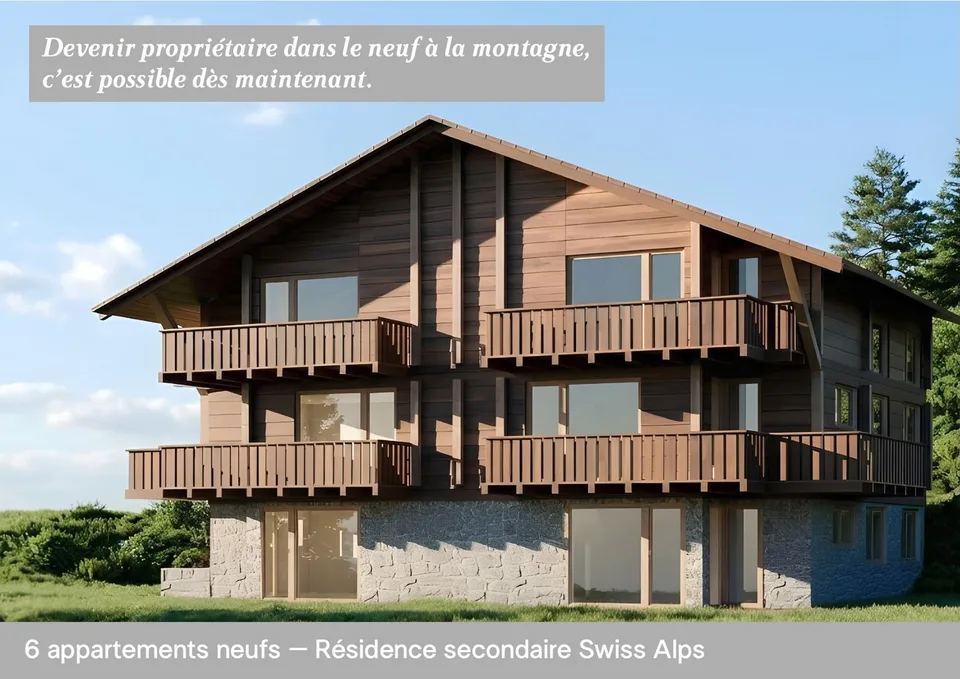 NEUF ! NOUVELLE PROMOTION - Appartements de 3.5 pièces traversant avec terrasse et/ou balcon Sud