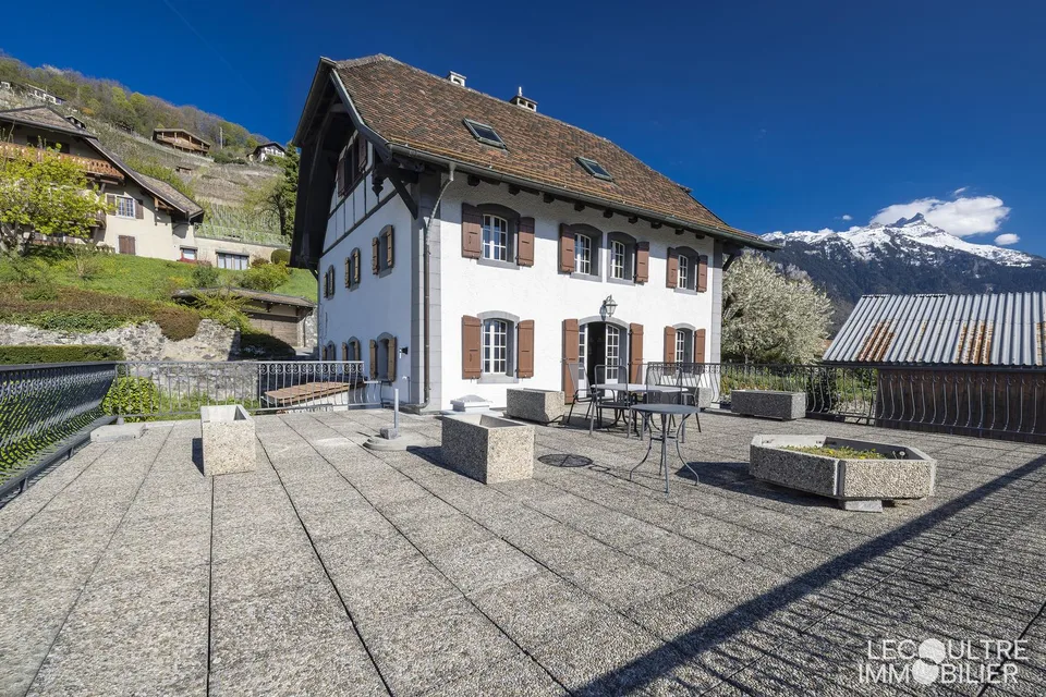 Maison vigneronne avec annexe indépendante