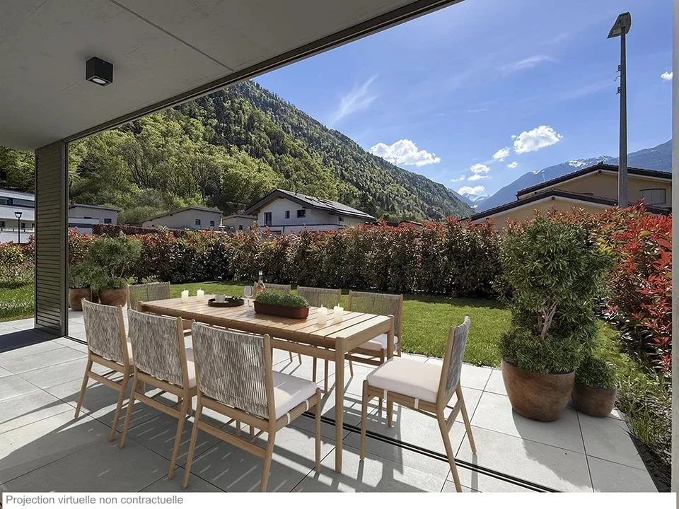 Appartamento luminoso di 3,5 locali a Martigny