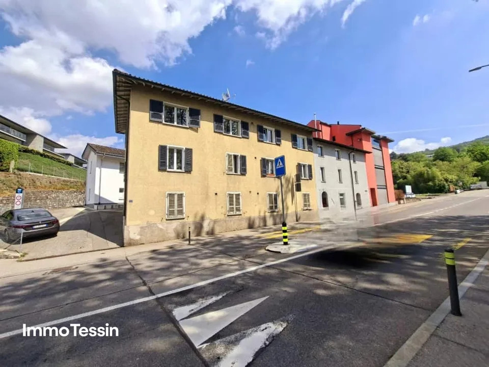 2 Zimmer Wohnung in einem 4 Parteienhaus nur wenige Minuten von Lugano