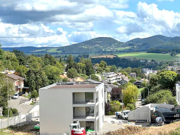 Attraktives Bauland mit schöner Aussicht in Laufen