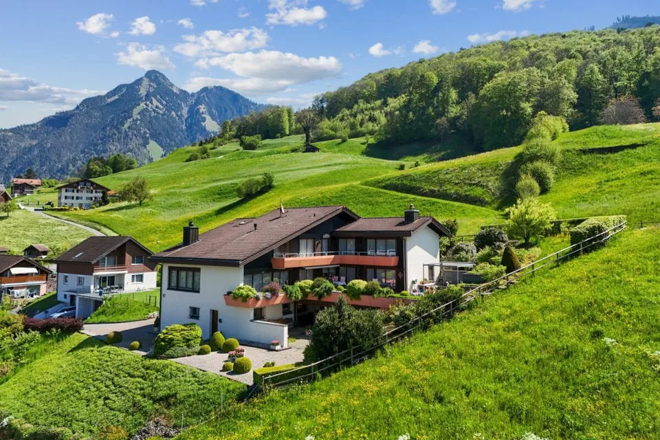 Natur, Ruhe und Weitsicht - Wohnen an bester Lage in Kerns