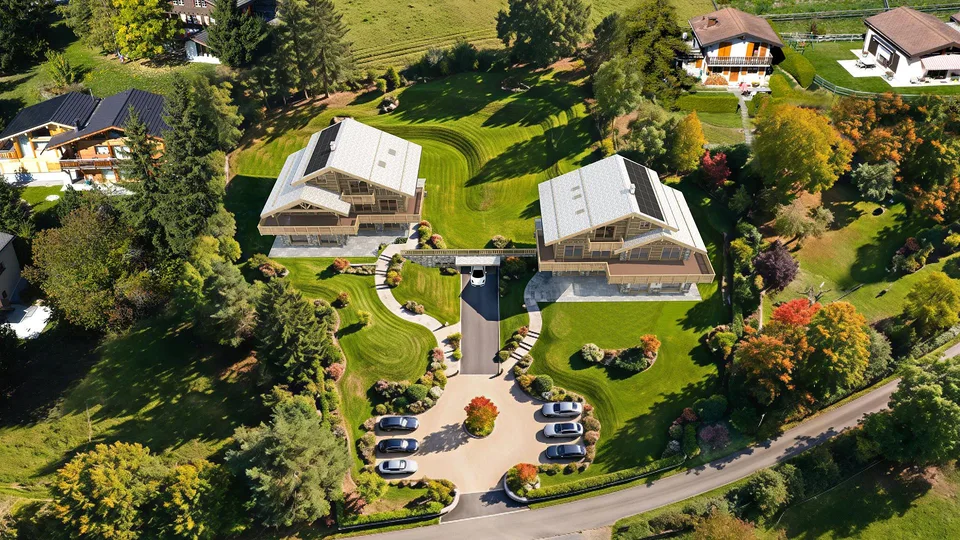 Esclusività. Crans, in costruzione: chalet di lusso con piscina interna – foto 11 di 11