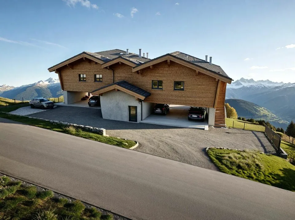 Duplex lumineux et contemporain
