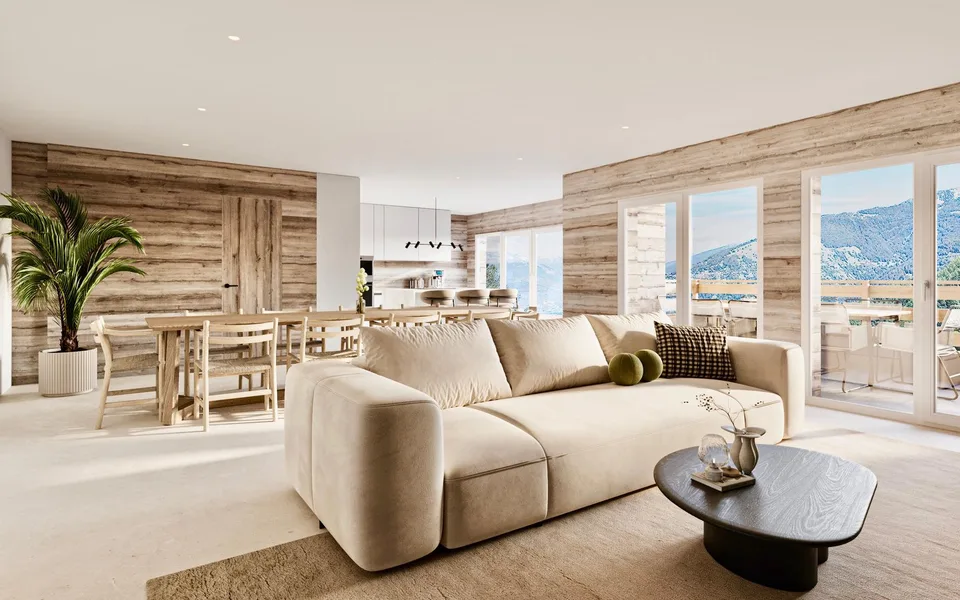 Bell'appartamento di 4,5 locali nel centro di Nendaz