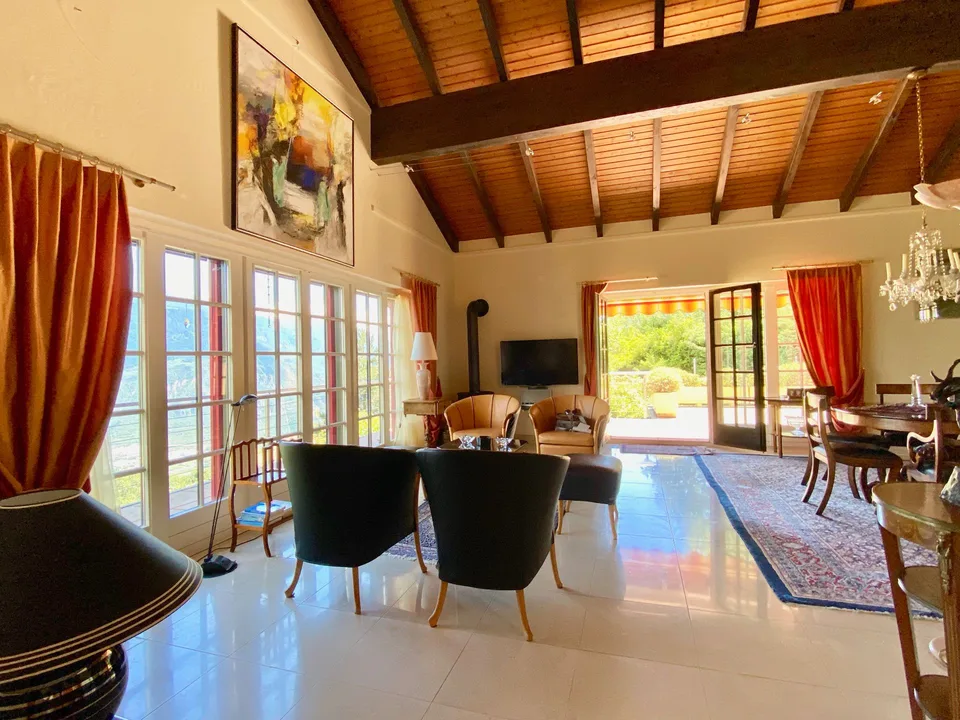 Bellissima casa di 5,5 stanze con vista panoramica a Mollens, Crans-Montana