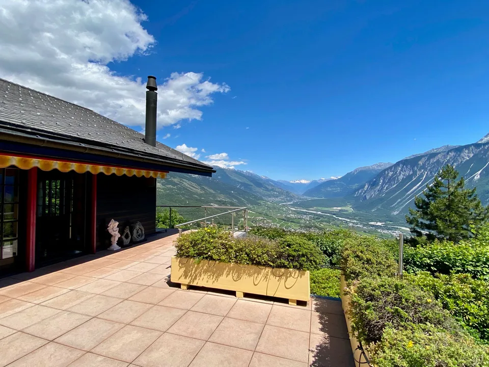 Bellissima proprietà con villa di 7,5 stanze a Mollens, Crans-Montana