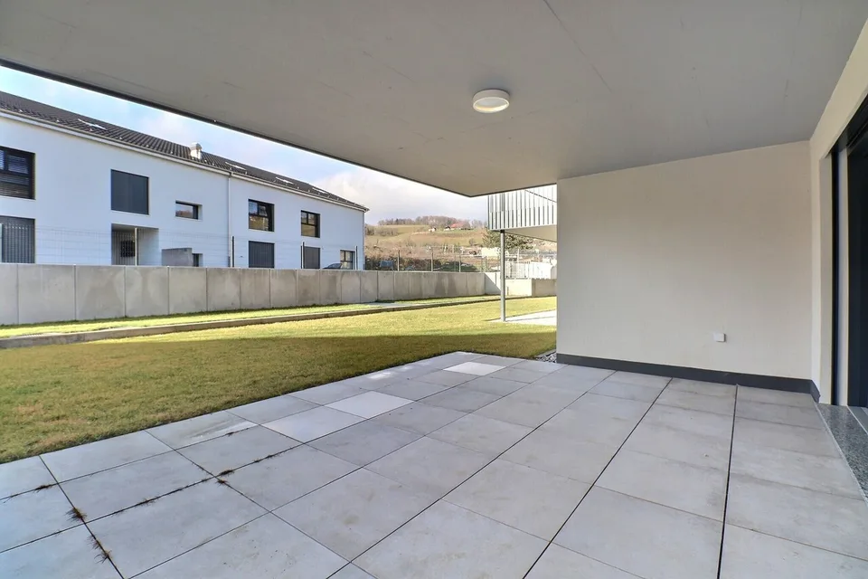 Prächtige 3.5-Zimmer-Wohnung mit Garten in Moudon