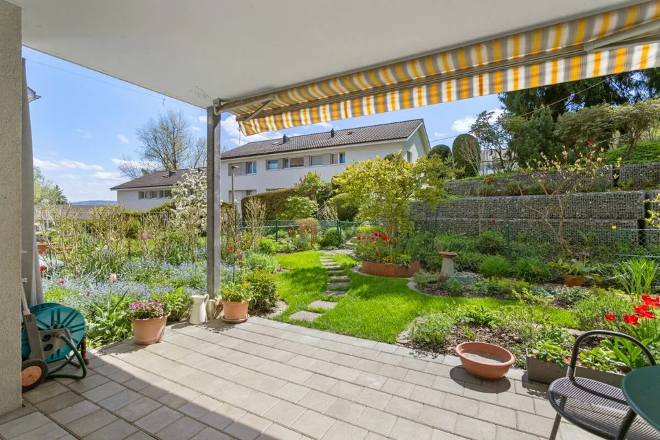 Wunderschöne naturnahe 5.5-Zimmer-Gartenwohnung