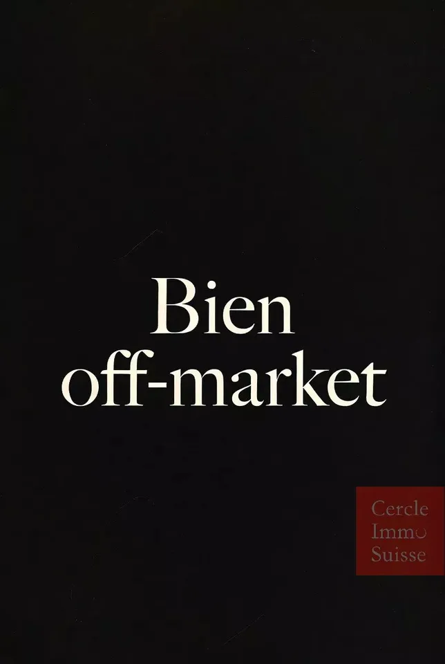 OFF-MARKET – Geneva Left Bank