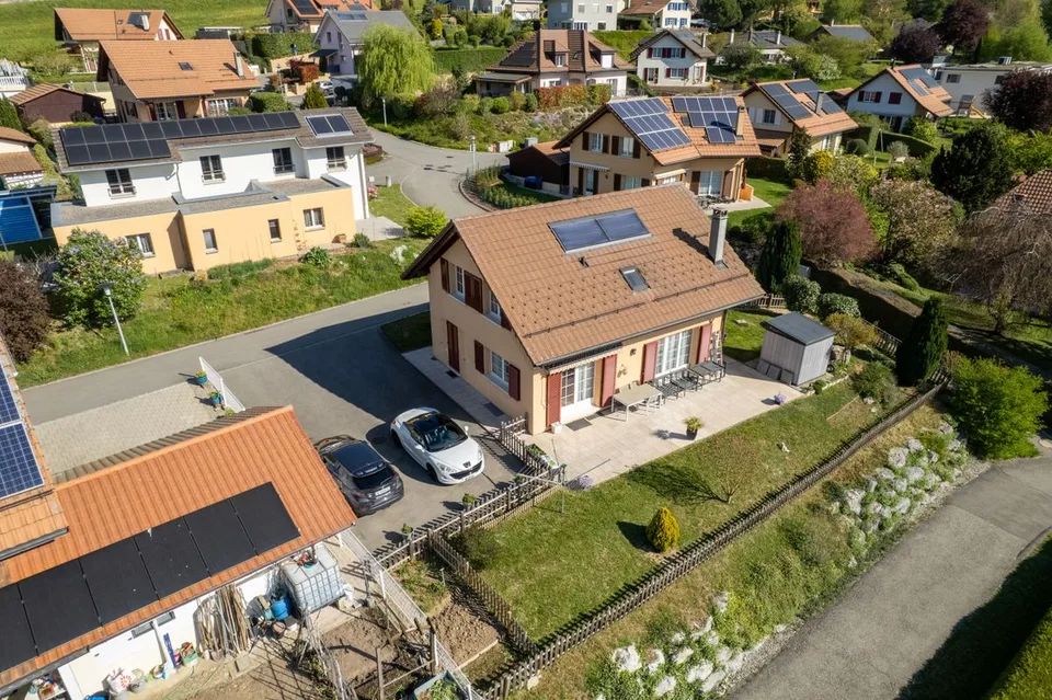 sublime villa individuelle avec jardin à Moudon