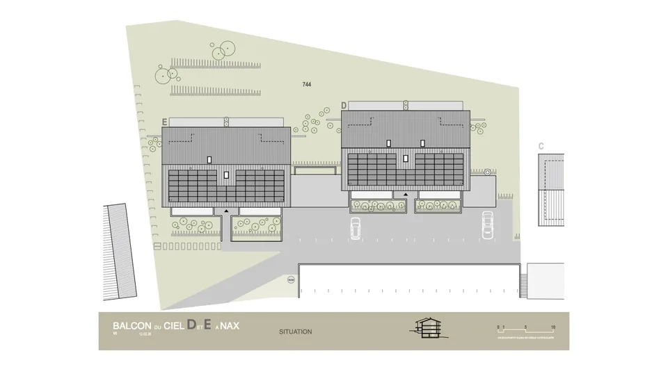 Balcon du Ciel a Nax - Residenze principali dallo studio a 4 locali, attualmente in costruzione, con termine dei lavori previsto per l'inverno 2026/2027