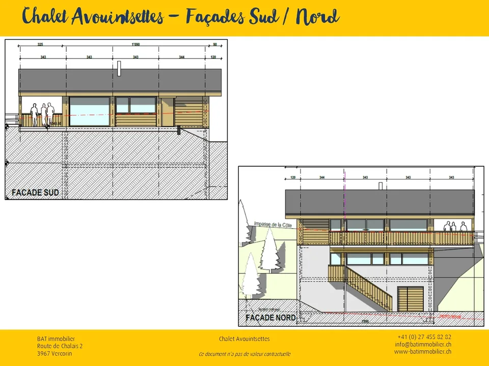 Vercorin - Chalet Avouintsettes - mit Baugenehmigung