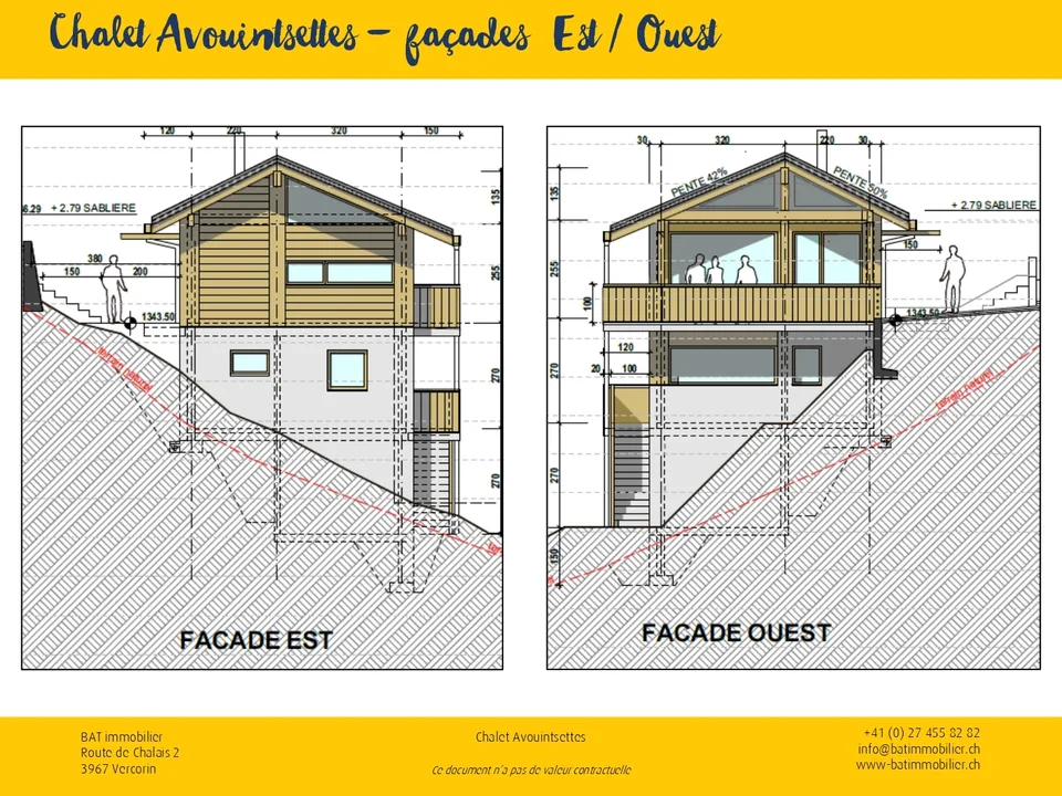 Vercorin - Chalet Avouintsettes - mit Baugenehmigung