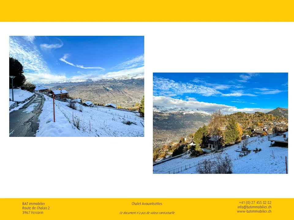 Vercorin - Chalet Avouintsettes - mit Baugenehmigung – Foto 9 von 10