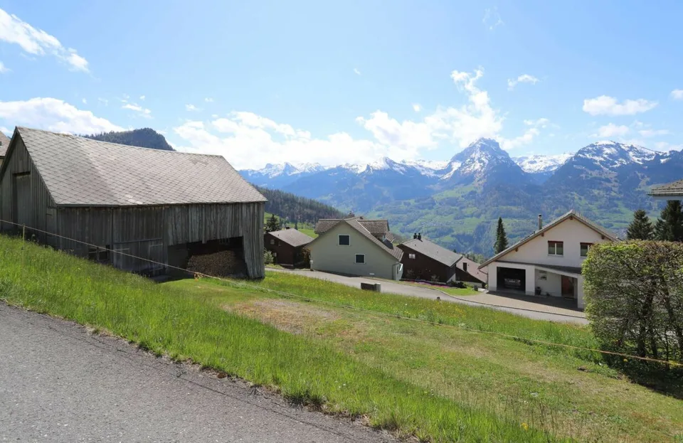 Bauparzelle mit herrlichem Panorama
