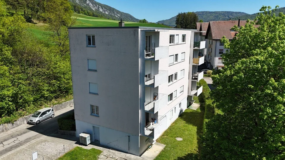 À vendre à Moutier immeuble de 9 appartements tous loués