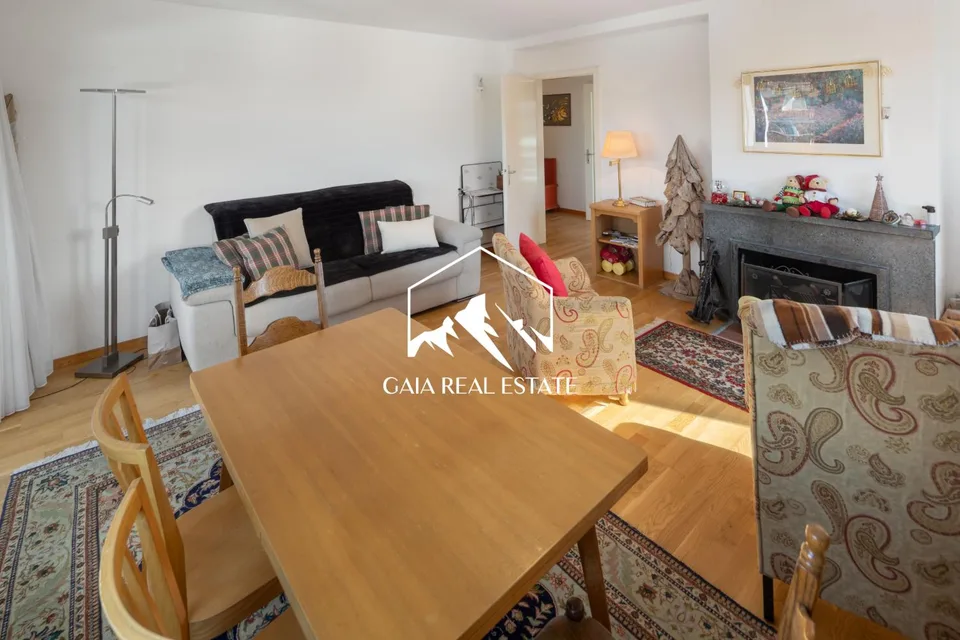 3.5 pièces en plein centre de Crans Montana avec vue et garage