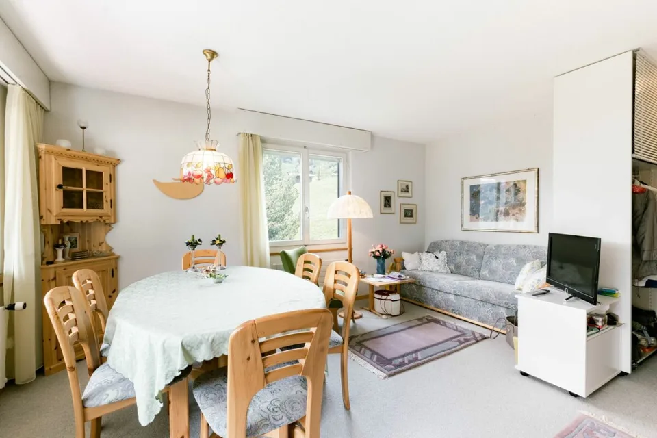 Appartamento 2 camere accogliente con vista montagna nel Chalet Eggli – foto 6 di 13