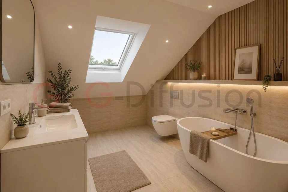 Appartement haut standing à vendre au Mont-sur-Lausanne dans une villa de 2 appartements