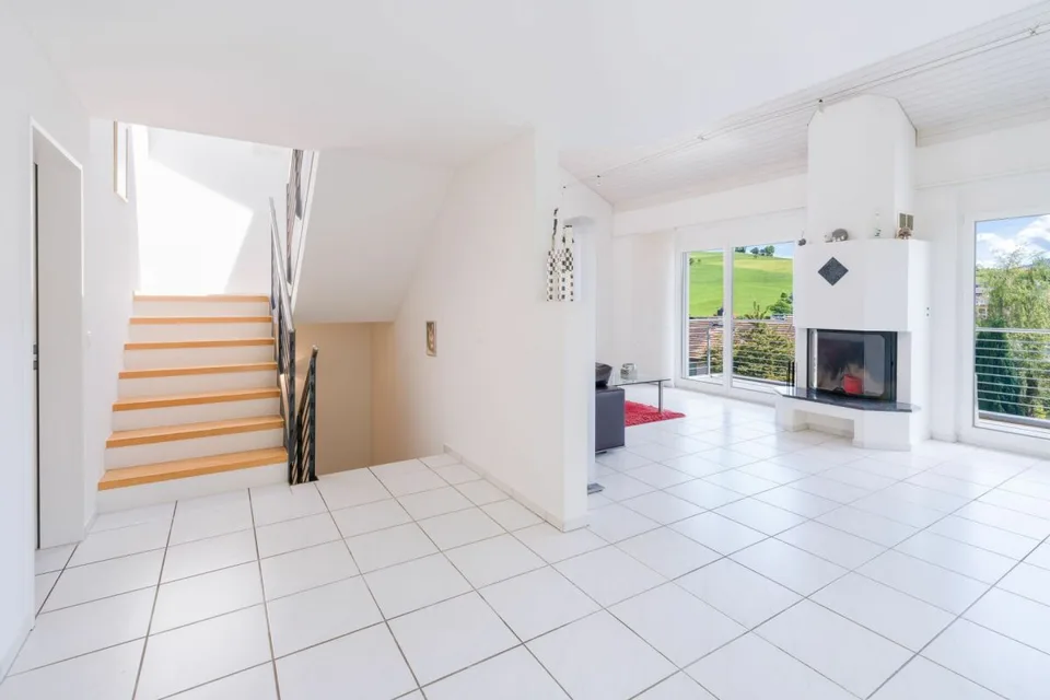 Ruhig Wohnen im Haus mit schönem Weitblick