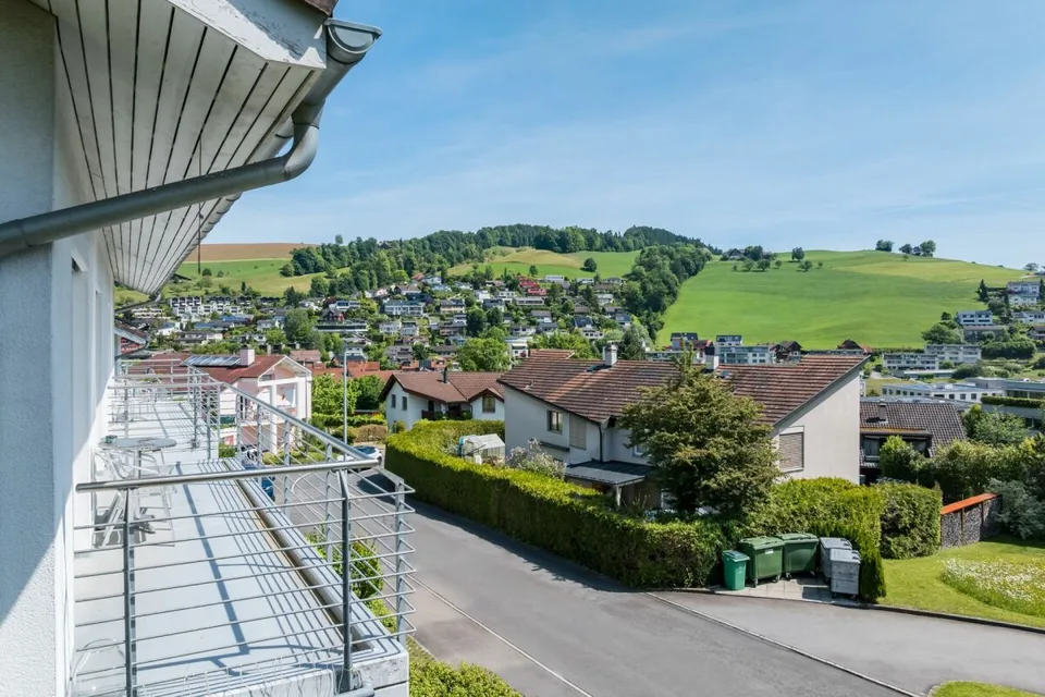 Ruhig Wohnen im Haus mit schönem Weitblick