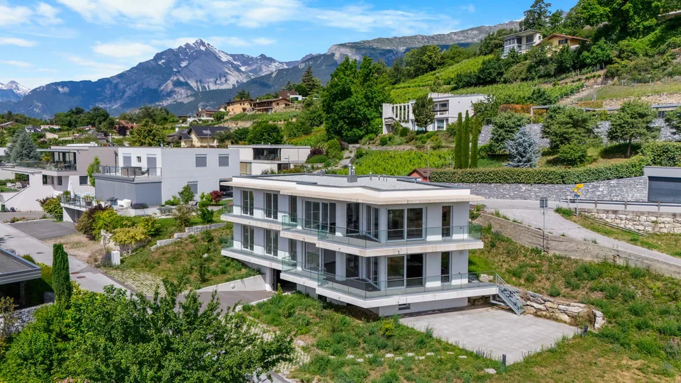 Stupendo appartamento attico di 4,5 stanze a Diolly, Sion