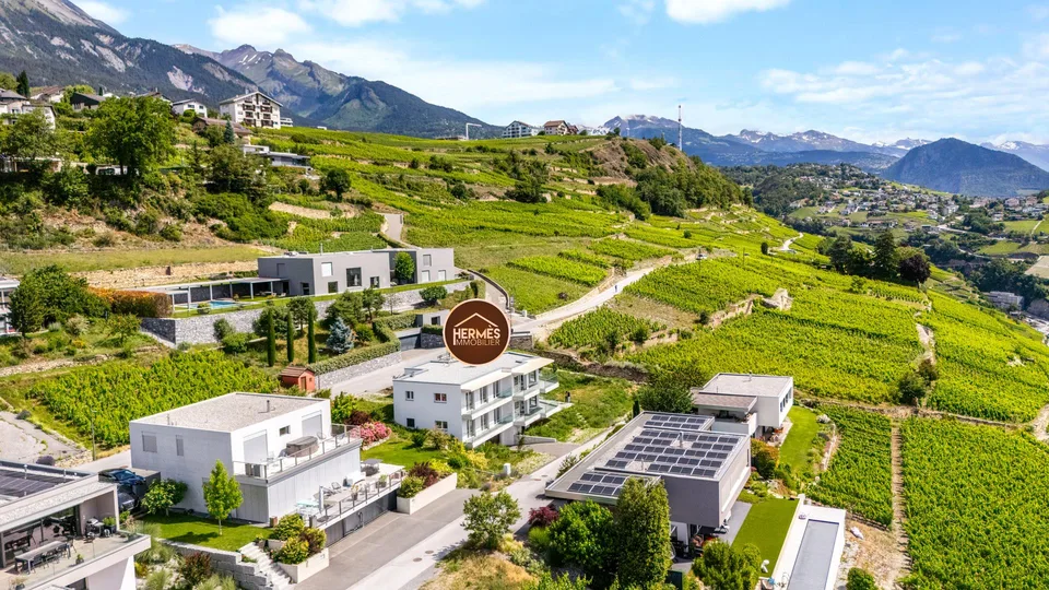Stupendo appartamento attico di 4,5 stanze a Diolly, Sion
