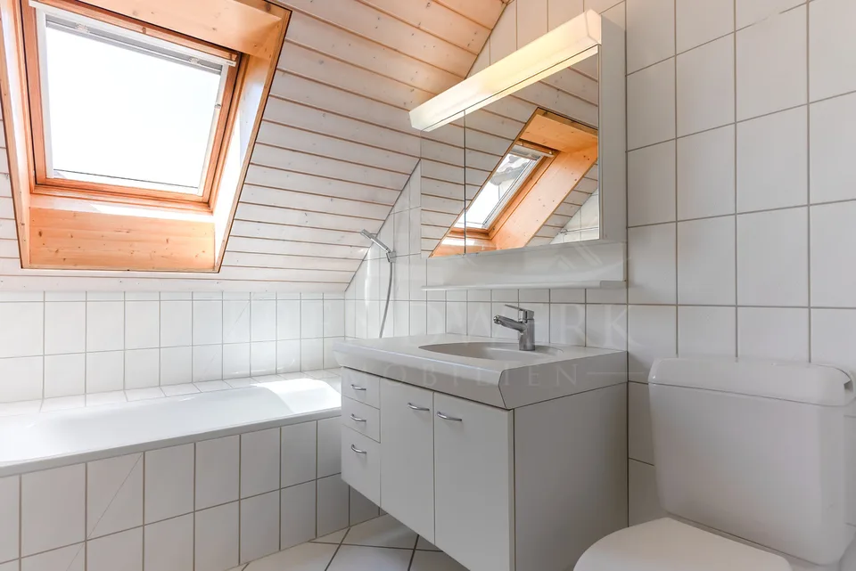 Appartamento duplex di 3,5 locali con balcone soleggiato a Gasel