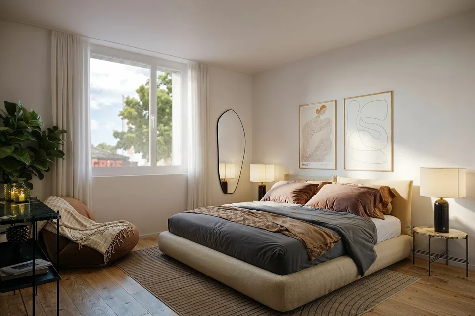 Nuovo appartamento con balcone "Am Palmenweg"