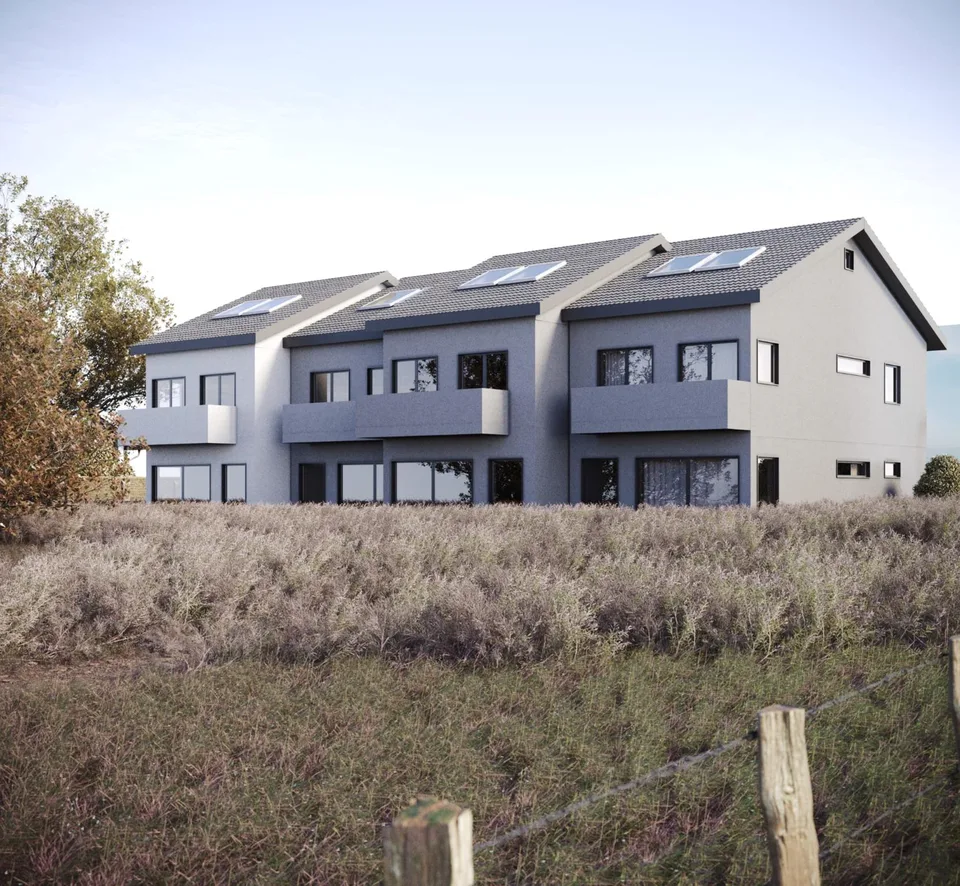 Maison en cours de construction - vue imprenable sur le lac !