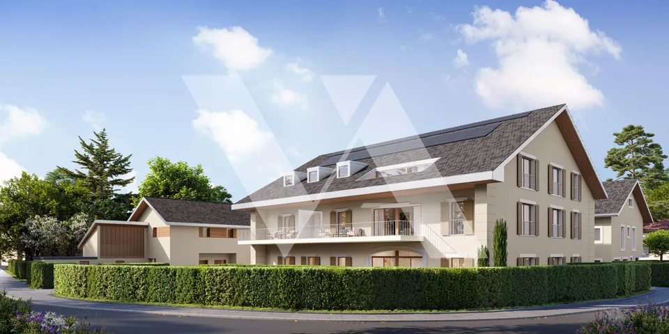 A vendre en construction - Appartement de 6 pièces avec balcon en duplex