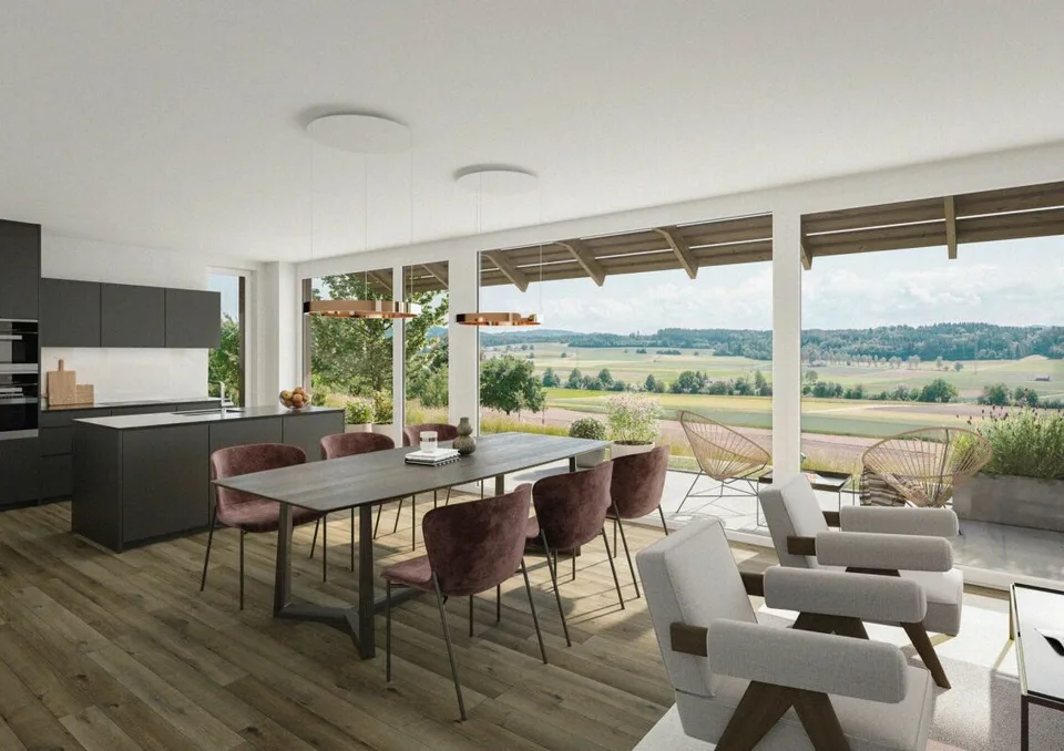 Début de la construction - Projet de nouvelle construction élégant avec vue magnifique