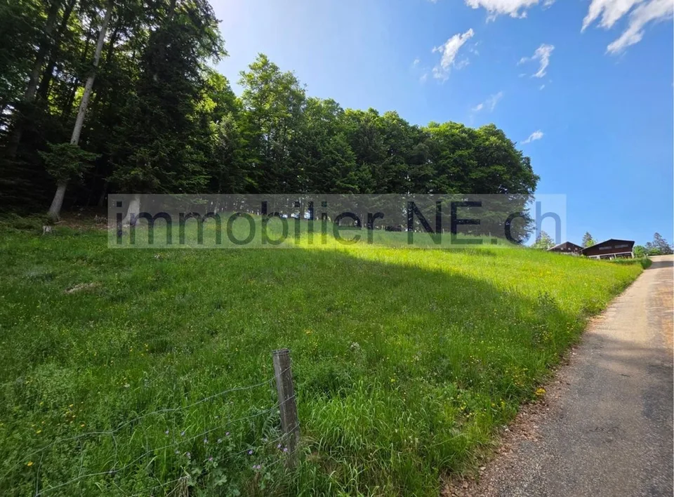 Terrain constructible de 1'878 m² à La Chaux-de-Fonds