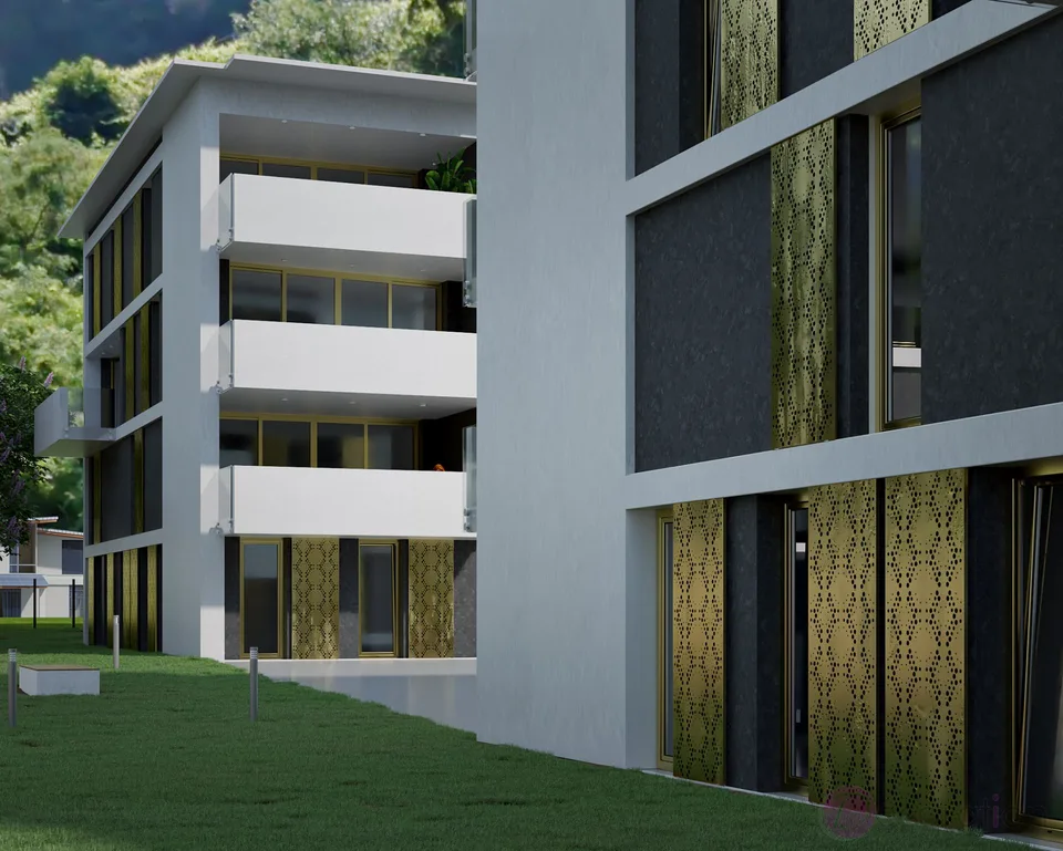 3,5-Zimmer-Wohnung in grüner Umgebung